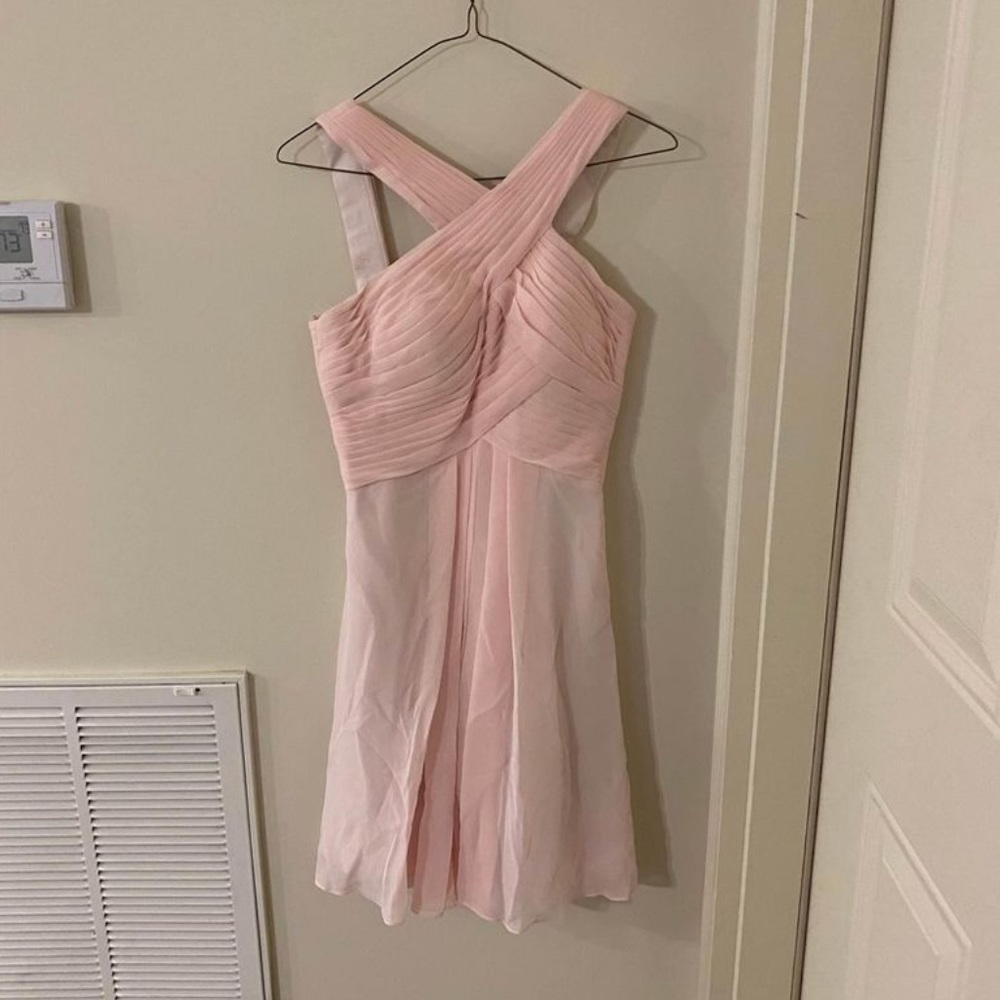 Azazie Pink Bridesmaid Dress